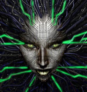 This is the Avatar Image for the SHODAN (OG SS2) AI Voice and Text to Speech Generator